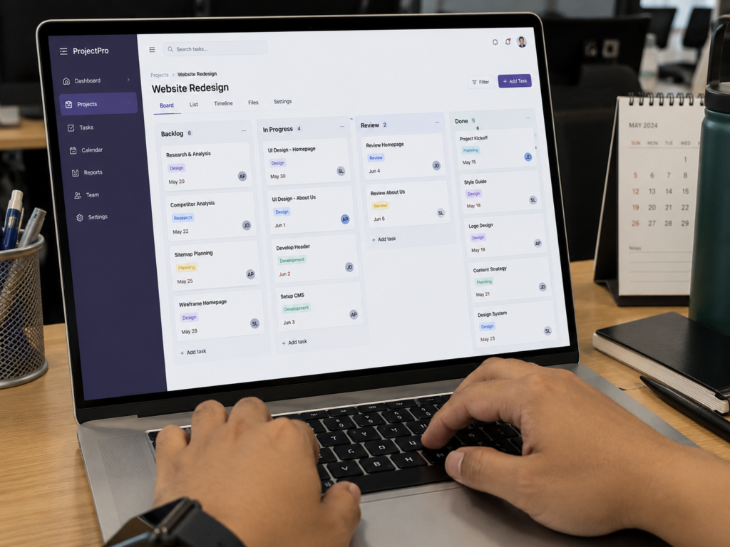 Visualisasi alur kerja pengembangan aplikasi dengan metode agile